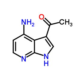 1-(4-Amino-1H-pyrrolo[2,3-b]pyridin-3-yl)ethanone Structure