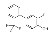 2-fluoro-4-[2-(trifluoromethyl)phenyl]phenol结构式