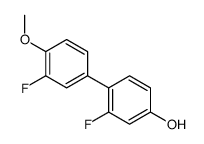 3-fluoro-4-(3-fluoro-4-methoxyphenyl)phenol Structure