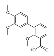 3-(3,4-dimethoxyphenyl)-2-methoxybenzoic acid结构式