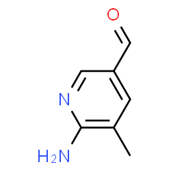 6-Amino-5-methylnicotinaldehyde structure