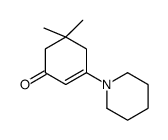 5,5-dimethyl-3-piperidin-1-ylcyclohex-2-en-1-one Structure