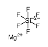 magnesium,hexafluorosilicon(2-)结构式