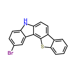 2-Bromo-5H-[1]benzothieno[3,2-c]carbazole Structure