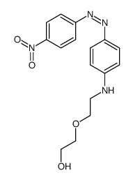 2-[2-[4-[(4-nitrophenyl)diazenyl]anilino]ethoxy]ethanol Structure