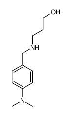 3-[[4-(dimethylamino)phenyl]methylamino]propan-1-ol结构式