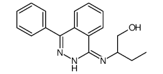 2-[(4-phenylphthalazin-1-yl)amino]butan-1-ol结构式