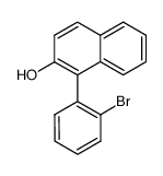 1-(2-bromophenyl)naphthalen-2-ol结构式