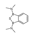 1-N,1-N,3-N,3-N-tetramethyl-2,1,3-benzothiadiborole-1,3-diamine结构式