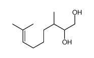3,8-dimethylnon-7-ene-1,2-diol结构式