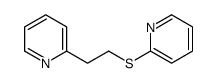 2-(2-pyridin-2-ylethylsulfanyl)pyridine Structure