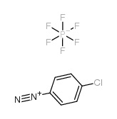 4-chlorobenzenediazonium,hexafluorophosphate Structure