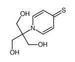 1-[1,3-dihydroxy-2-(hydroxymethyl)propan-2-yl]pyridine-4-thione Structure