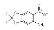 2,2-Difluoro-6-nitro-benzo[1,3]dioxol-5-ylamine Structure