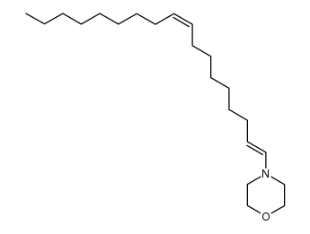 1-morpholino-1,9-octadecadiene Structure