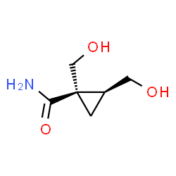 Cyclopropanecarboxamide, 1,2-bis(hydroxymethyl)-, cis- (9CI) Structure