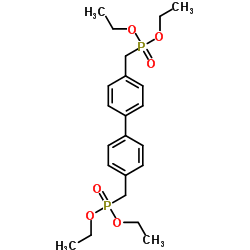 4,4'-Bis(diethoxyphosphono-methyl)-Biphenyl Structure