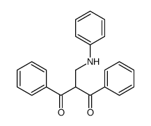 2-(anilinomethyl)-1,3-diphenylpropane-1,3-dione Structure