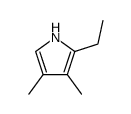 1H-Pyrrole,2-ethyl-3,4-dimethyl-(9CI) structure
