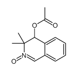 (3,3-dimethyl-2-oxido-4H-isoquinolin-4-yl) acetate structure