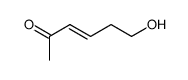 3-Hexen-2-one, 6-hydroxy-, (E)- (9CI)结构式