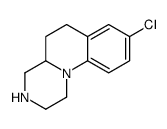 8-chloro-2,3,4,4a,5,6-hexahydro-1H-pyrazino[1,2-a]quinoline Structure