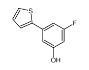 3-fluoro-5-thiophen-2-ylphenol结构式