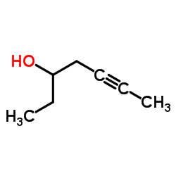 5-Heptyn-3-ol structure