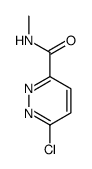 6-chloro-N-methylpyridazine-3-carboxamide Structure