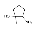 2-氨基-1-甲基环戊醇结构式