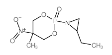 2-(2-ethylaziridin-1-yl)-5-methyl-5-nitro-1,3-dioxa-2$l^C8H15N2O5P-phosphacyclohexane 2-oxide picture