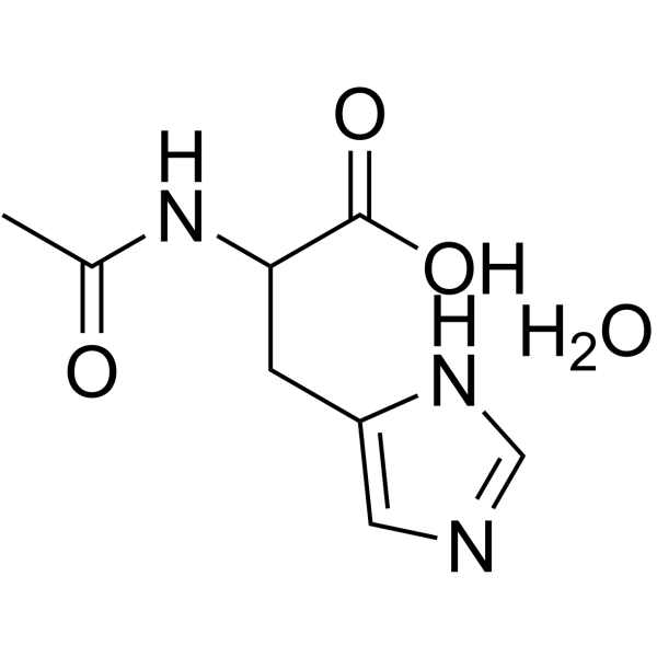 ac-dl-his-oh h2o structure