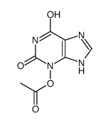 3-acetoxyxanthine structure