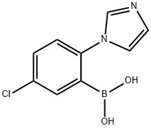 5-Chloro-2-(1H-imidazol-1-yl)phenylboronic acid图片