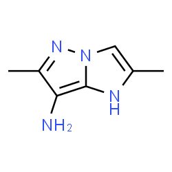 1H-Imidazo[1,2-b]pyrazol-7-amine,2,6-dimethyl-(9CI)结构式