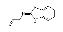 2-Benzothiazolamine,N-2-propenyl-(9CI) Structure