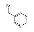 5-(溴甲基)嘧啶结构式