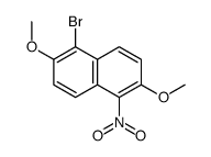 1-bromo-2,6-dimethoxy-5-nitronaphthalene picture