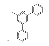 2-methyl-4,6-diphenylpyrylium iodide Structure