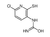 (6-chloro-2-sulfanylidene-1H-pyridin-3-yl)urea Structure