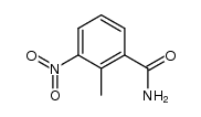 2-Methyl-3-Nitrobenzamide结构式
