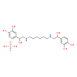 4,4'-[hexane-1,6-diylbis[imino(1-hydroxyethylene)]]dipyrocatechol sulphate picture