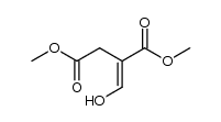 Dimethyl hydroxymethylensuccinat Structure