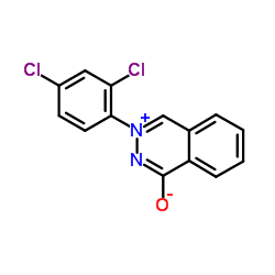 3-(2,4-DICHLOROPHENYL)PHTHALAZIN-3-IUM-1-OLATE结构式