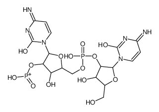 Cytidine, cytidylyl-(3'→5')-, mono(hydrogen phosphonate) (ester) Structure