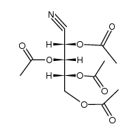 D-xylose aldonitrile peracetate结构式