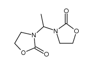 3,3'-ethane-1,1-diyl-bis-oxazolidin-2-one Structure