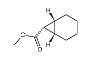 endo-7-Methoxycarbonyl-bicyclo[4,1,0]heptan Structure