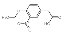 (4-ethoxy-3-nitrophenyl)acetic acid structure