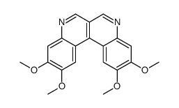 2,3,10,11-tetramethoxyquinolino[3,4-c]quinoline Structure